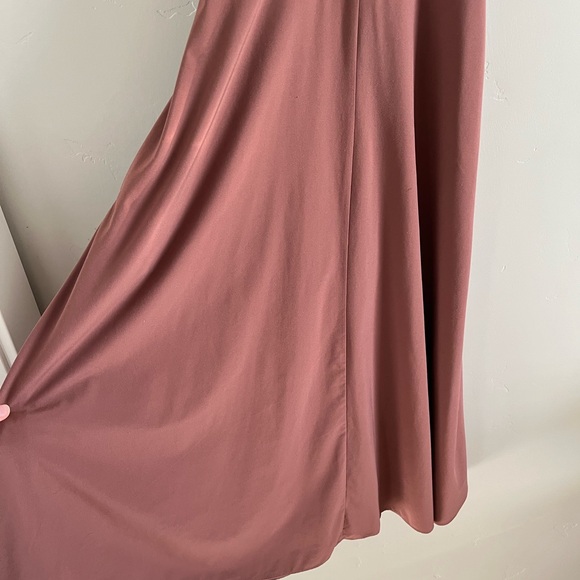Athleta | Mauve Racerback Sleeveless Athletic Maxi Dress - Picture 6 of 9
